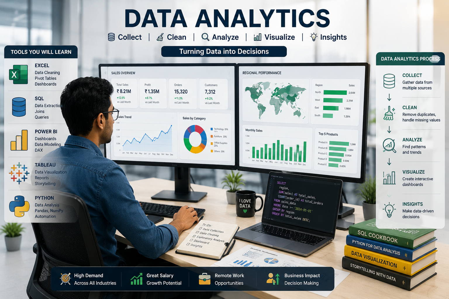 Data Analyst job roadmap