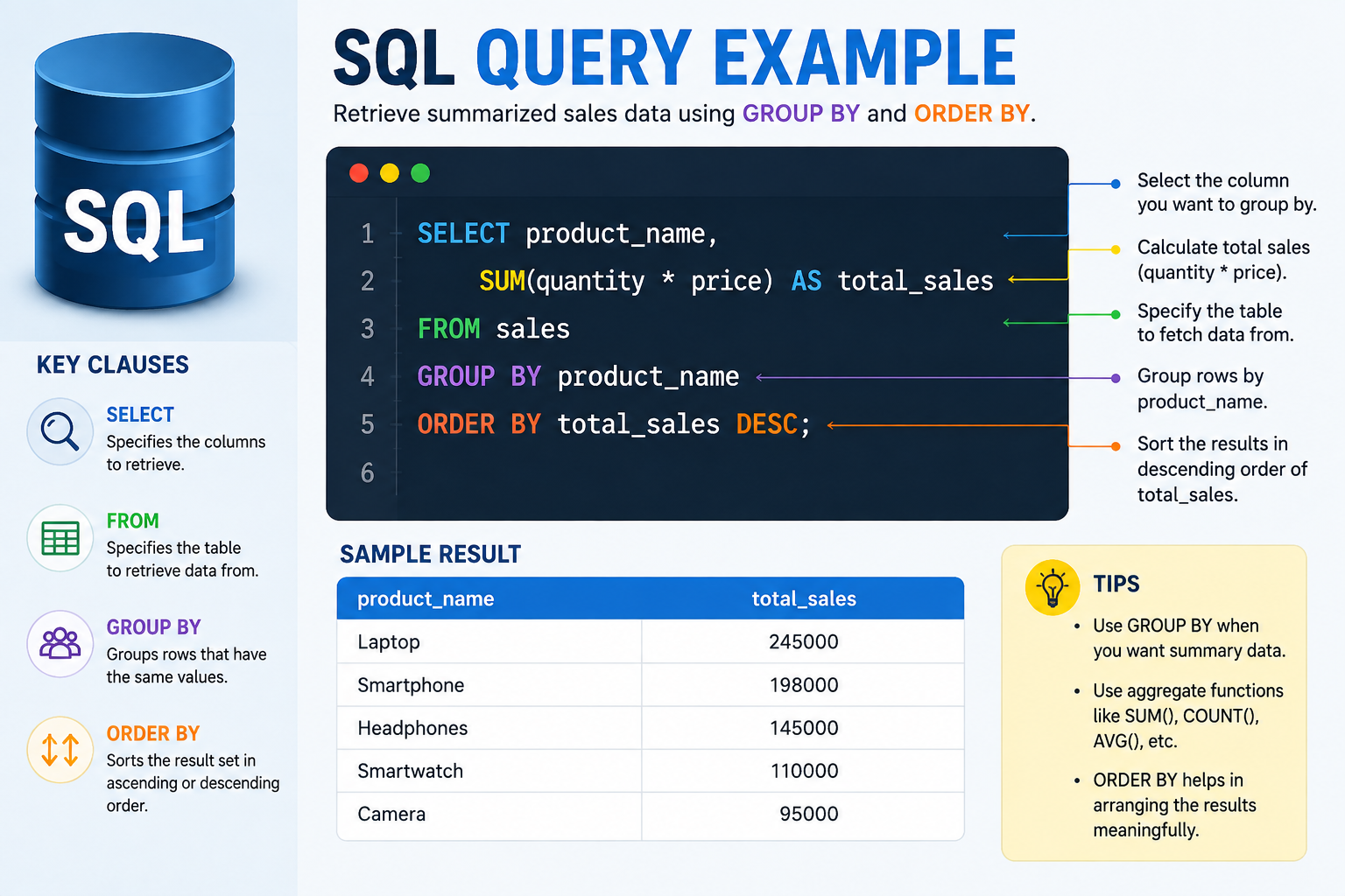 SQL Query Example